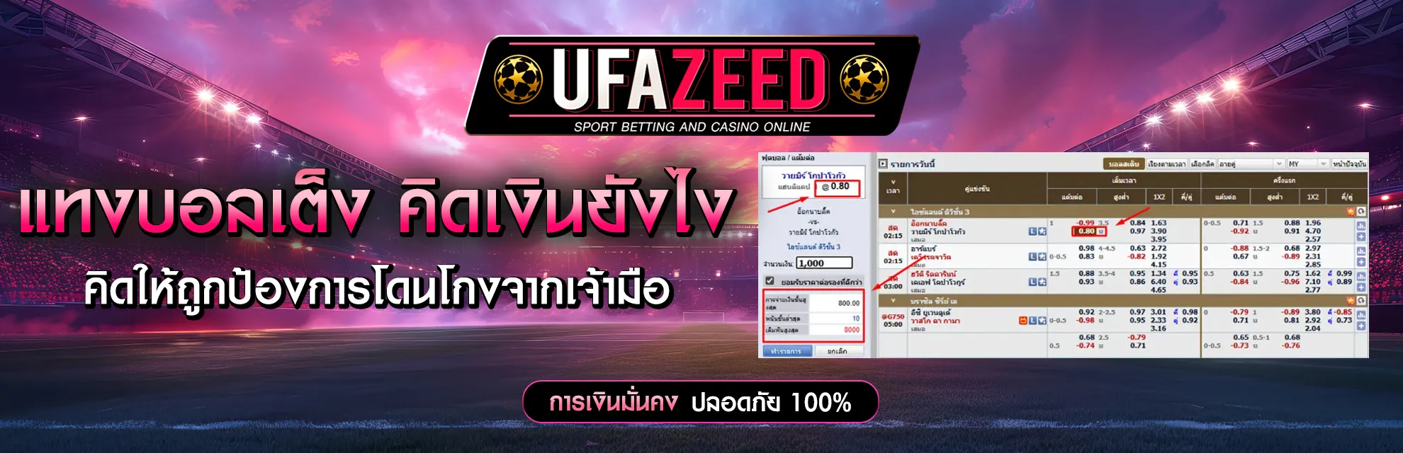 แทงบอลเต็ง คิดเงินยังไง